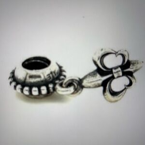 Pandora 925 Silver Fleur-de-Lis Charm